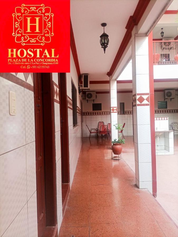 Hostal Plaza De La Concordia Hotel Santa Cruz de La Sierra Exterior photo